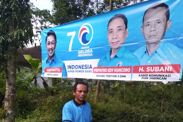 Partai Gelora sosialisasi sebagai partai politik peserta Pemilu 2024.  (Dok Partai Gelora)
