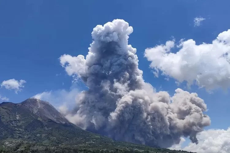 Info Terkini Gunung Merapi Erupsi