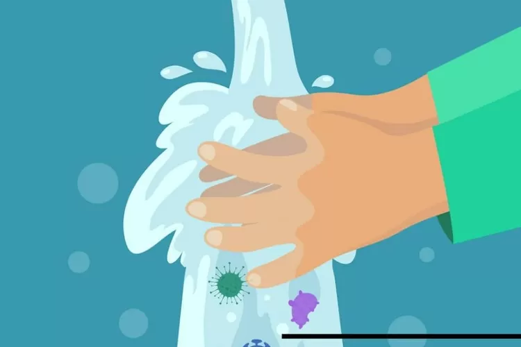 Ilustrasi. Pentingnya cuci tangan setelah dari kamar mandi untuk hindari kuman menyebar