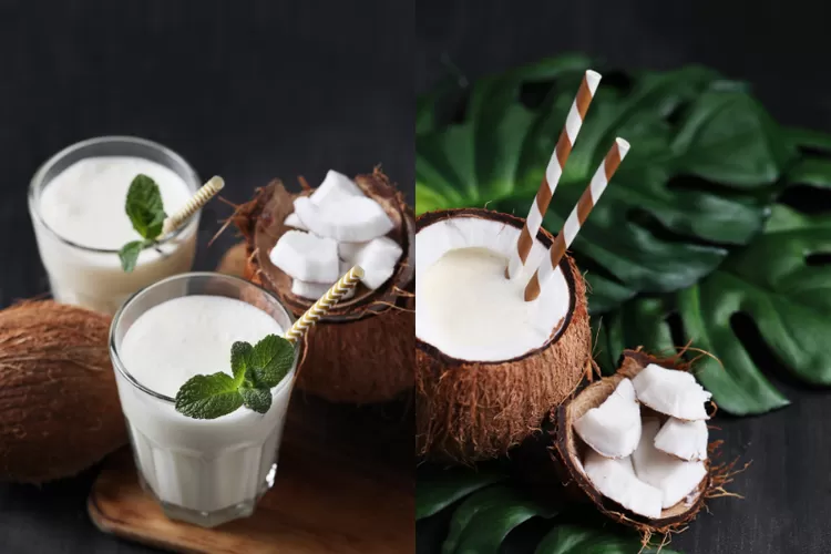 Resep Minuman Es Kelapa Segar, Sajian Favorit Menu Berbuka Puasa untuk Keluarga Tercinta di Rumah. (www.freepik.com)