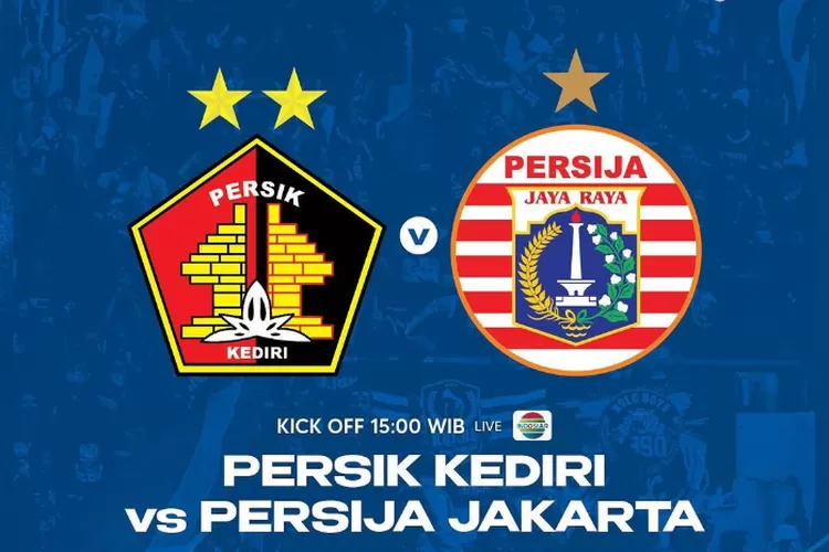 Jadwal Acara Indosiar Minggu 12 Maret 2023, Simak BRI Liga 1 Persik Kediri vs Persija Jakarta (Bonsernews.com/Instagram/@liga1match)