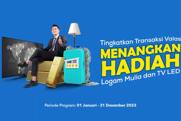 Transfer Valas Bisa Bawa Pulang TV LED dan Logam Mulia, Simak Caranya (bank bjb)
