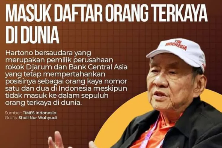 Cek Ini Daftar Orang Terkaya Di Indonesia Beberapa Orang Pendatang