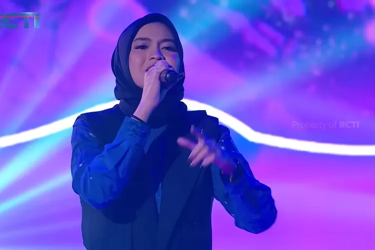Lirik Lagu Zona Nyaman-Salma-Indonesian Idol 2023 Spektakuler Show 6(tangkapan layar RCTI)