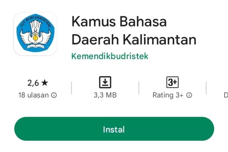 5 aplikasi translate Bahasa Banjar ke Indonesia, tambah pengetahuan baru. (tangkapan layar playstore)