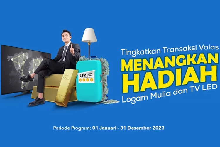Transfer Valas di bank bjb Bisa Bawa Pulang TV LED dan Logam Mulia