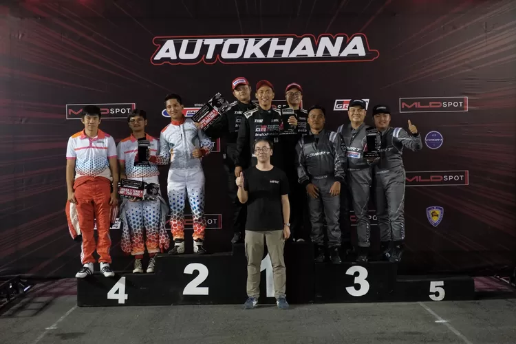 Toyota Gazoo Racing Indonesia raih 5 podium foto: TAM