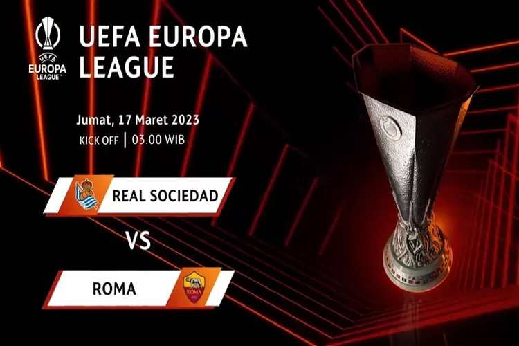 Prediksi Skor Real Sociedad vs AS Roma di Liga Eropa UEFA 2023 Dari Head to Head Hingga Performa Kedua Tim (Tangkapan Layar Vidio.com)