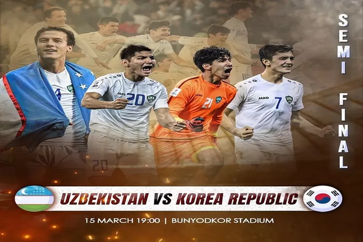 Timnas Uzbekistan U20 vs Korea Selatan Prediksi Skor Piala Asia U20 2023 Tanggal 15 Maret 2023 Malam Ini (www.intagram.com/@uzbekistanfa)