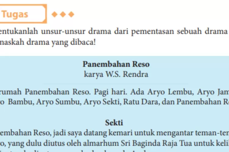 Soal Bahasa Indonesia kelas 11 halaman 247 Kurikulum 2013