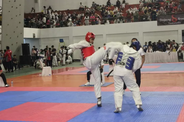 USM Juara Umum Milenia Cup 4 Taekwondo Championship 2023.