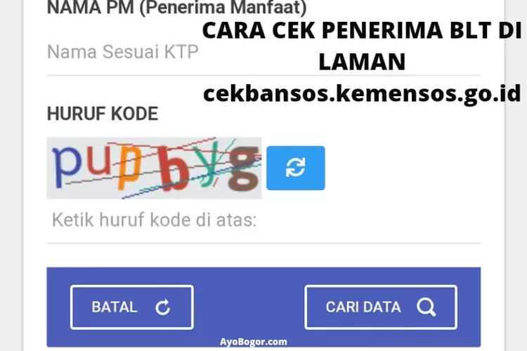 Belum Terima Bansos Rp 600 Ribu? Waduh, Segera Cek Website Cekbansos.kemensos.go.id Ada Info Baru Nih!