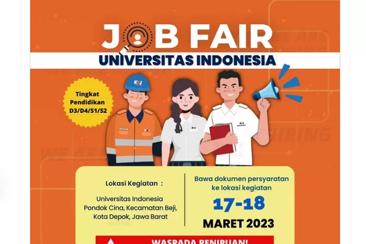 Simak, Besok PT KAI Buka Rekrutmen Di Job Fair UI Buat Lulusan D3 ...