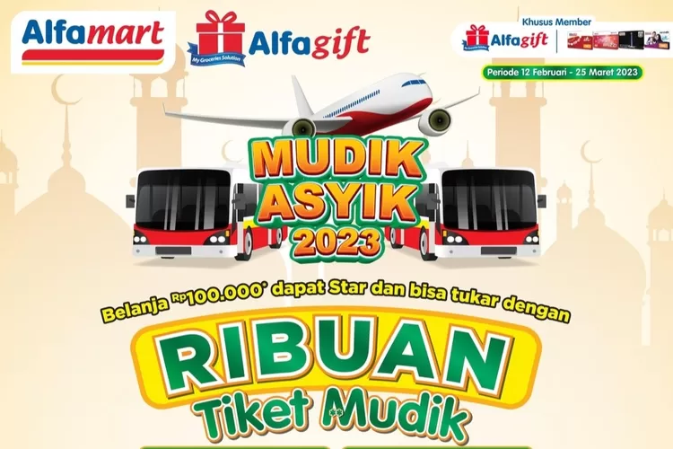 Mudik Gratis Alfamart 2023 Pilih Bus Atau Pesawat Semua Ada Simak