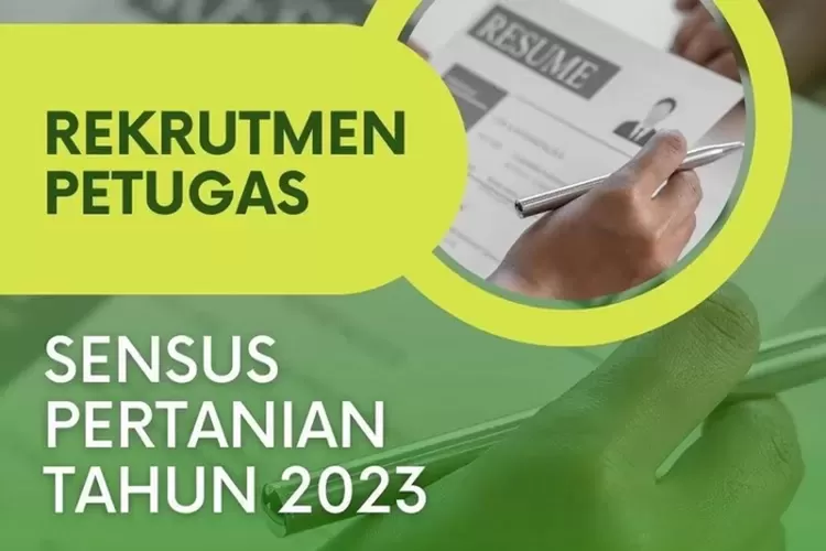 Jadwal dan Cara Daftar Petugas Sensus Pertanian 2023, Ada Link Pendaftaran Juga, Cek Semuanya Disini!