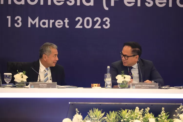 BRI siap menebar dividen atas hasil kinerja keuangannya yang impresif pada tahun 2022 usai RUPST , Senin 13 Maret 2023. (ayopontianak.com/dok. BRI)