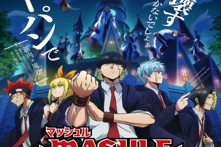 Key visual kedua Anime Mashle:Magic and Muscles