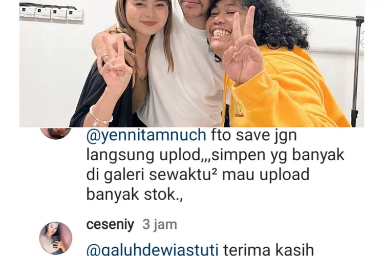 Cesen Eks JKT 48 Lahirkan Anak Marshel Widianto, Tutupi Kehamilannya di Instagram dengan Cara ini (Tangkap Layar Instagram)
