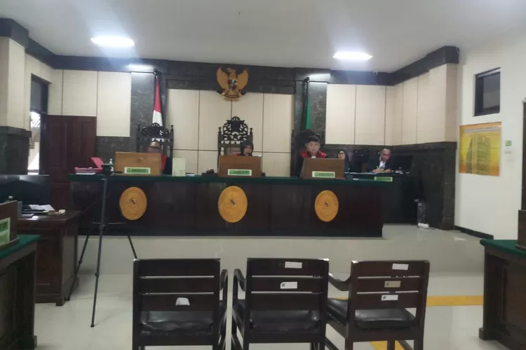 Sidang putusan kasus pencabulan dan persetubuhan di Pengadilan Negeri Batang pada hari Senin 20 Maret 2023.