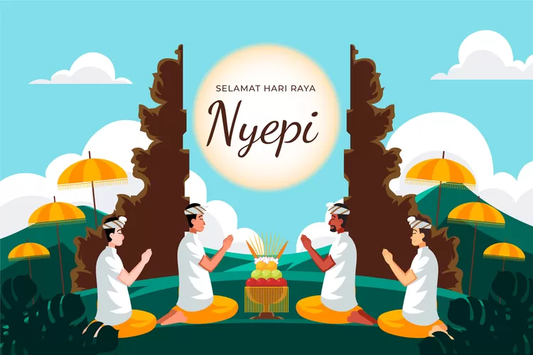 Kata Ucapan Hari Raya Nyepi 2023 (Freepik)