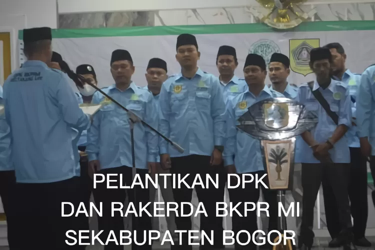 Pelantikan DPK BKPRMI Sekabupaten Bogor  (Catatanfakta)