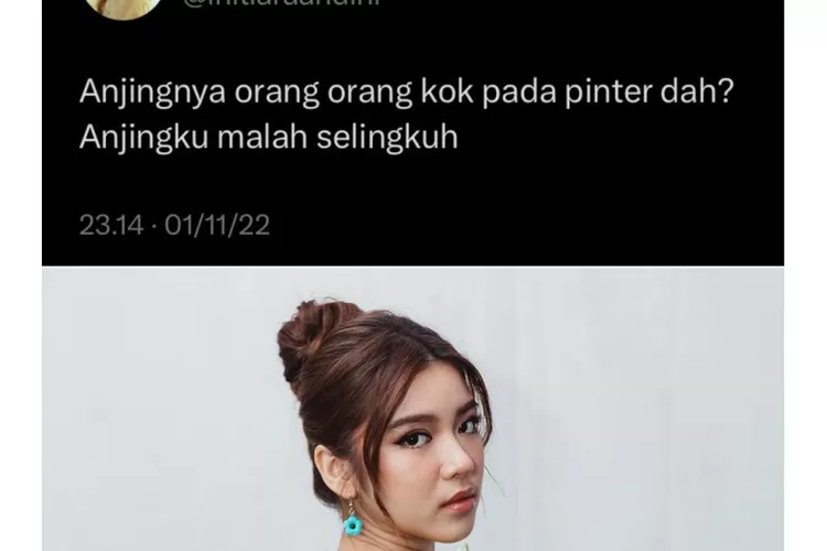 Tiara Andini (Tangkap Layar)