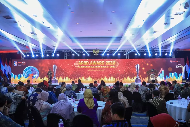 Rakornas Keuangan Daerah &amp; APBD Awards 2023 yang diselenggarakan Kementerian dalam Negeri RI pada 16 Maret 2023 di Mercure Convention Centre Ancol, Jakarta. (ayopontianak.com/dok. BRI)