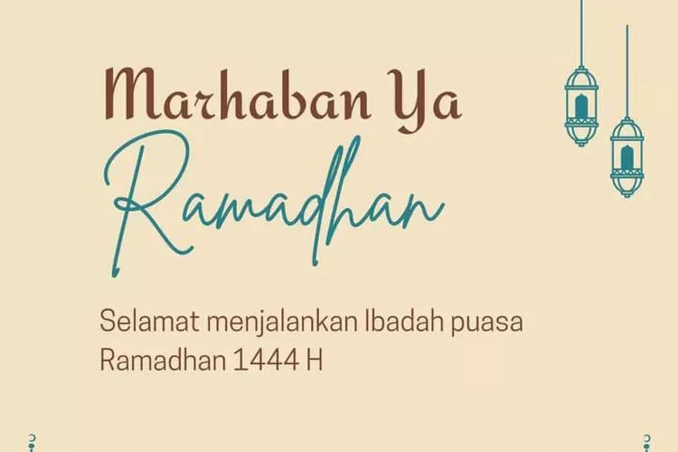 Marhaban Ya Ramadhan mari kita sambut bulan ramadhan ini dengan penuh suka cita dan bahagia