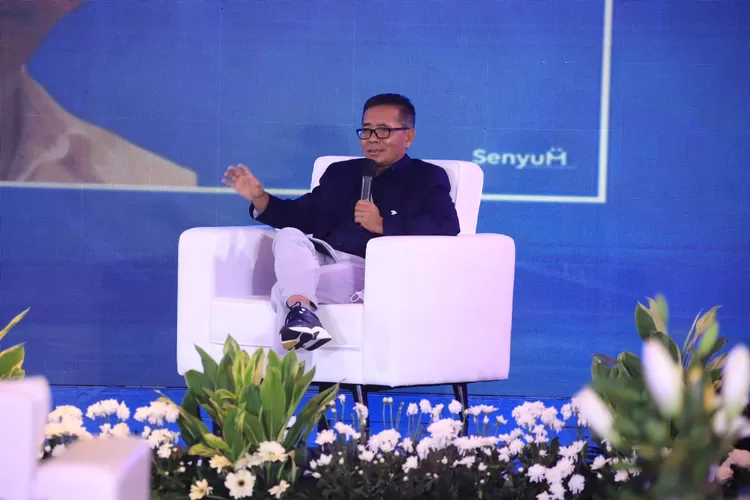 Direktur Bisnis Mikro BRI Supari mencanangkan peningkatan empowerment secara konsisten dan berkesinambungan terhadap para pelaku UMKM. (ayopontianak.com/dok. BRI)