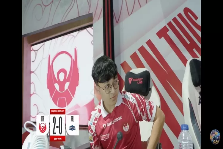 Bigetron Alpha menyapu bersih kemenangan dengan skor 2-0 melawan Rebellion Zion (YouTube : MPL Indonesia)