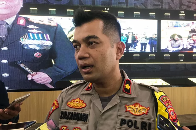 Kapolsek Cileungsi Kompol Zulkarnaen. (Devina/Metropolitan)