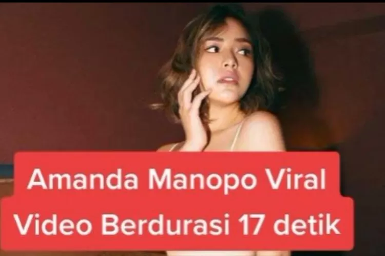 Video viral Twitter dan TikTok Amanda Manopo 17 detik. /Tangkapan layar video akun TikTok@enhoibrahim)