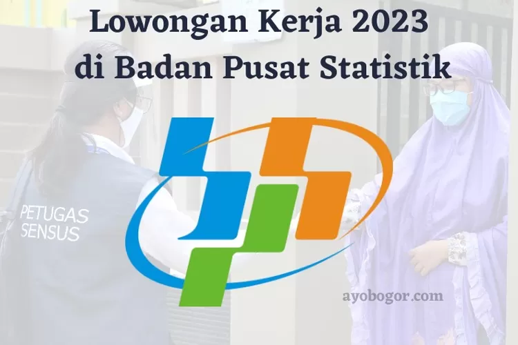 Buka Lagi! Lowongan Kerja Maret 2023 di BPS Sebagai Calon Petugas FKP Registrasi Sosial Ekonomi
