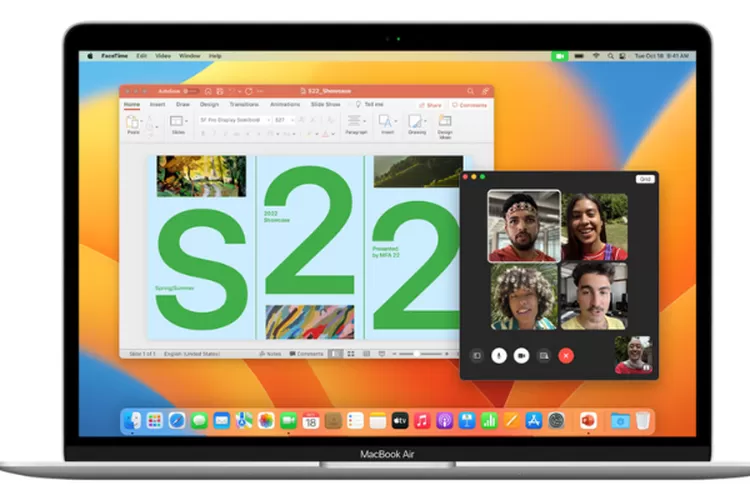 MacBook Air M1 adalah salah satu laptop terbaru yang diluncurkan oleh Apple pada tahun 2020.  (dok apple.com)