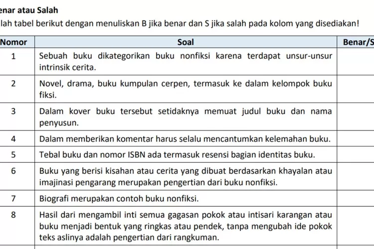 Tes Akhir Modul 8 Bahasa Indonesia kelas 9 halaman 51 52 53 54
