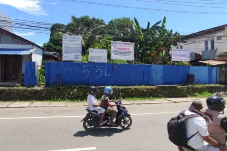 Sebidang Tanah di Jalan Achmad Yani Kota Sorong Dua Kali Dieksekusi,  Dipertanyakan Warga (Istimewa)
