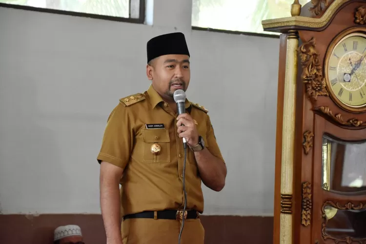 Wakil Gubernur Sumatera Barat Audy Joinaldi saat bersafari Ramadan di Kabupaten Agam (AMC News)