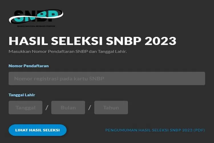 Begini Cara Mengecek Kelulusan SNBP 2023, Cek Hanya Di Link Resmi ...