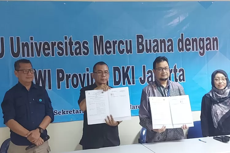 Universitas Mercu Buana Jakarta dan PWI Jaya  Teruskan Kerja Sama di Bidang Tridharma Perguruan Tinggi (Dok. Suara Merdeka Jakarta)