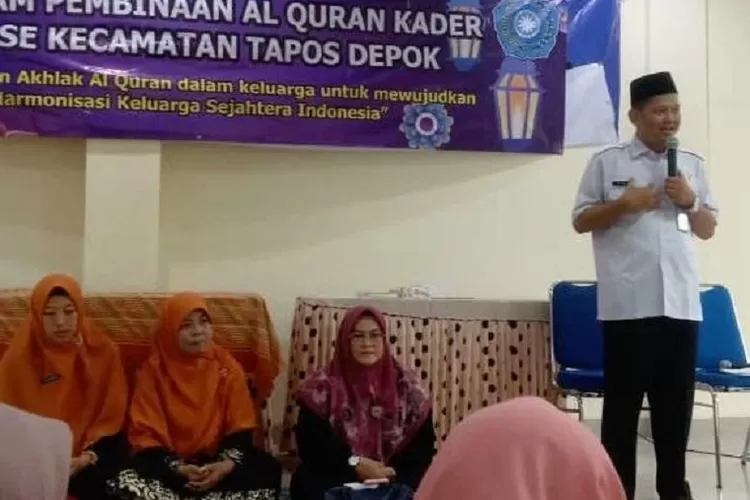 KEGIATAN : Tarling TP-PKK Kecamatan Tapos yang bertempat di aula Kelurahan Cimpaeun, Rabu (29/3).&nbsp; (ANDIKA EKA/RADAR DEPOK)