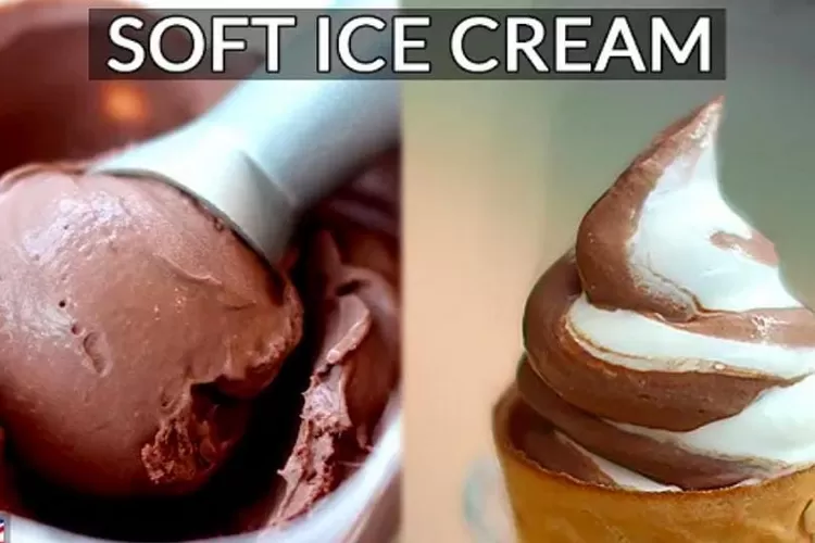 Resep Dan Cara Membuat Soft Serve Ice Cream Ala Chef Devina Hermawan Super Lembut Dan Seger 