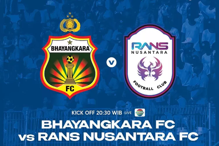 NONTON Duel Bhayangkara FC vs Rans Nusantara Liga 1 2023 Malam Ini Kamis 30 Maret 2023 (Bonsernews.com/Instagram/@liga1match)