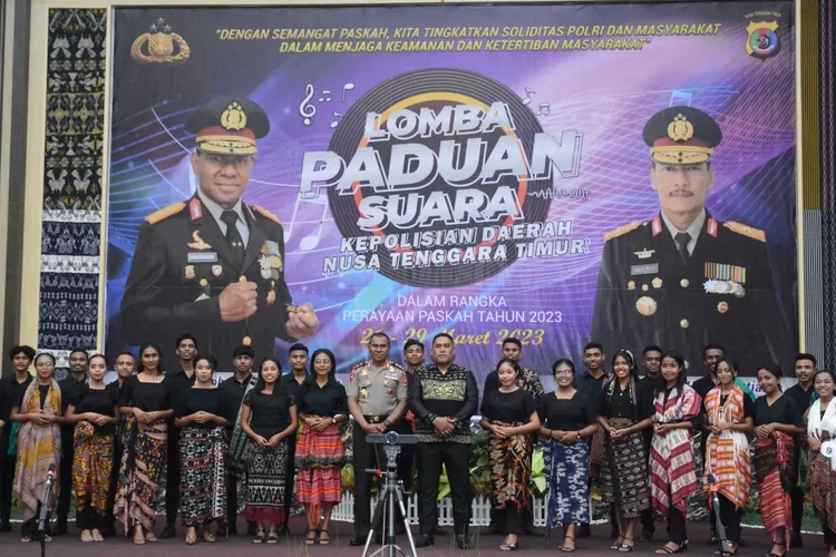 Daftar Para Juara Lomba Paduan Suara Polda NTT, Paduan Suara UKAW ...