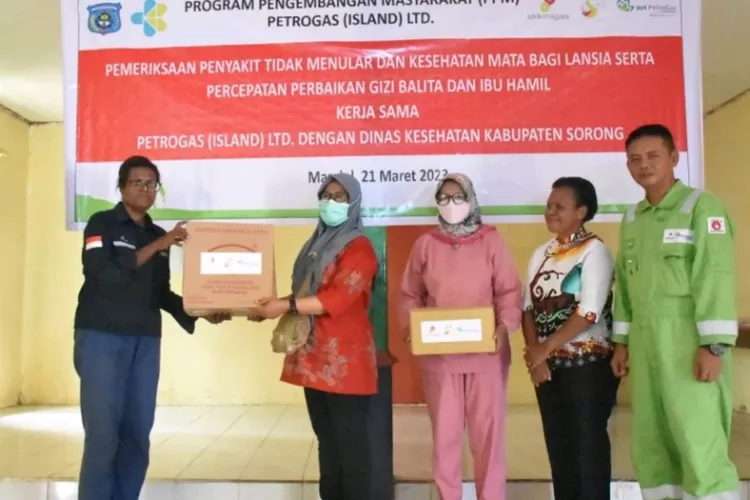  SKK Migas - KKS Petrogas Gandeng Dinkes Kabupaten Sorong Gelar PPM Kesehatan (Istimewa)