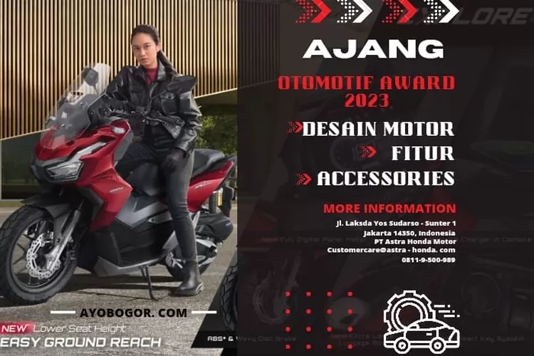 PT AHM Pecahkan Rekor Gelar Motor Terbaik di Indonesia, Honda ADV160 Jadi Saksi Ajang Otomotif Award 2023