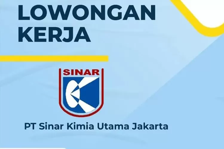 PT Sinar Kimia Utama sedang membuka kesempatan untuk para pencari kerja melalui lowongan kerja yang dibuka pada Maret 2023 ini (Instagram @kemnaker)