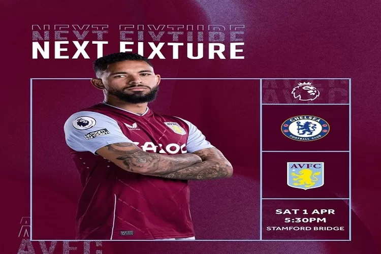 Prediksi Skor Chelsea vs Aston Villa Pukul 23.30 WIB Hari Ini di Liga Inggris 2022 2023 Semakin Seru (www.instagram.com/@avcofficial)