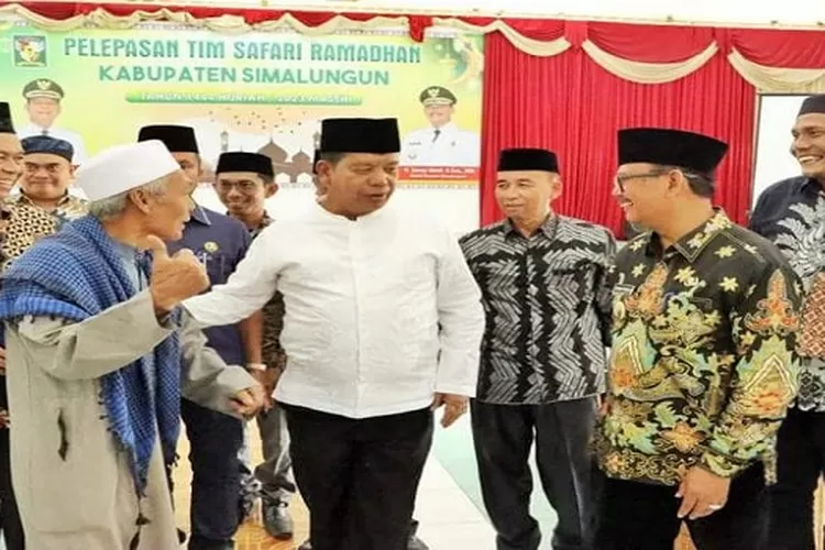 Bupati Simalungun safari Ramadhan ke masjid-masjid (Realitasonline/SS)