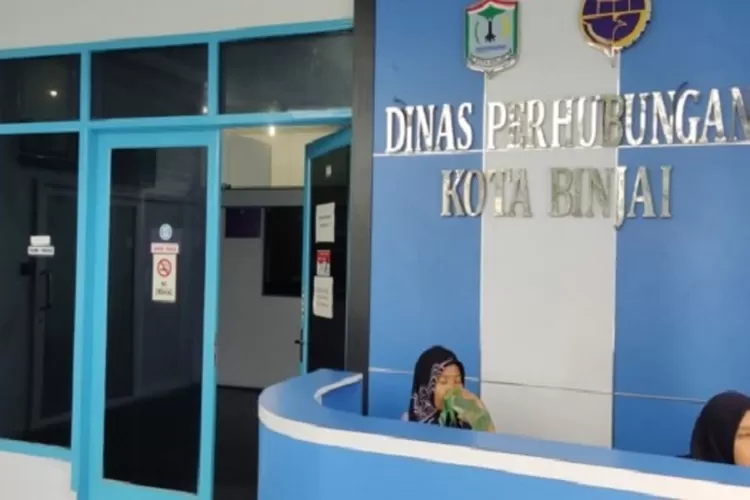 Kantor Dinas Perhubungan Binjai (Realitasonline/ND)