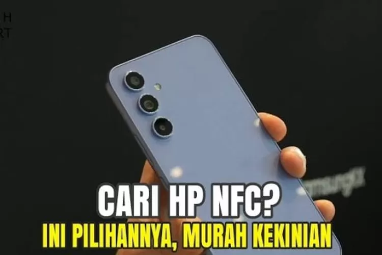 Ilustrasi HP Samsung dengan Fitur NFC (Tangkapan Layar YouTube Gadget Me)
